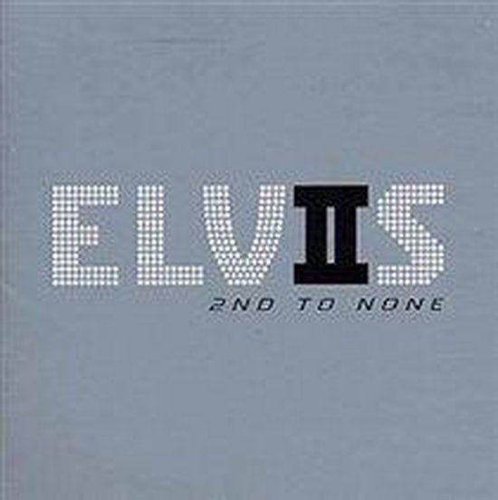 T-shirt Vintage Elvis Presley 2nd To None Promo Français 2003 - Taille L Noir