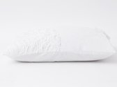 Fissaggio | Sierkussen Ruffle White  - 40 x 60cm - Wit - SALE