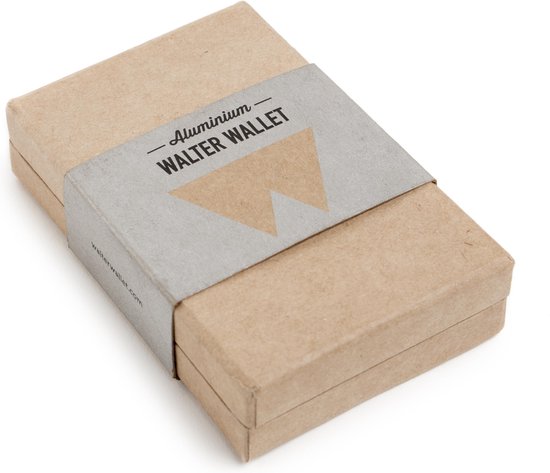 Walter Wallet Aluminium Creditcardhouder RFID protected - Goud - Walter Wallet