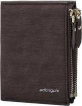 Adengchi Portemonnee - Coffee - RFID Wallet