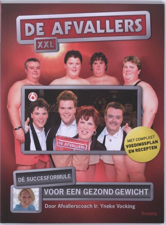 Cover van het boek 'De afvallers XXL' van Yneke Vocking