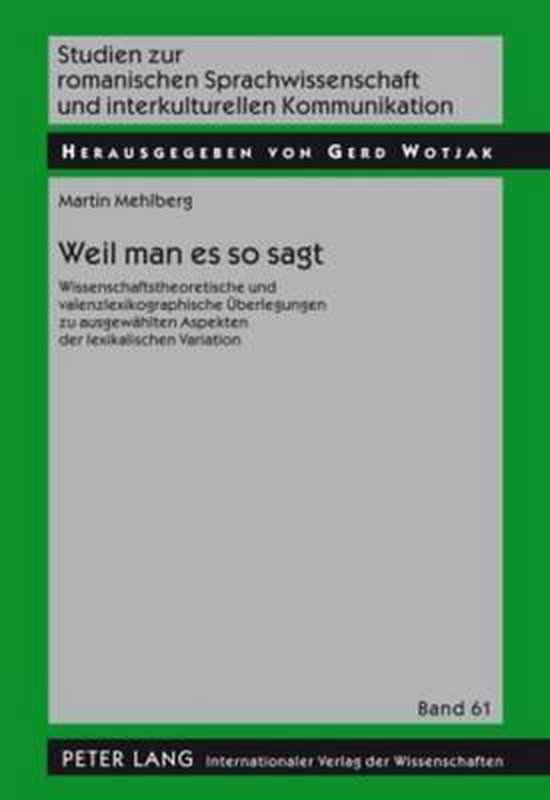 Weil man es so sagt - cover