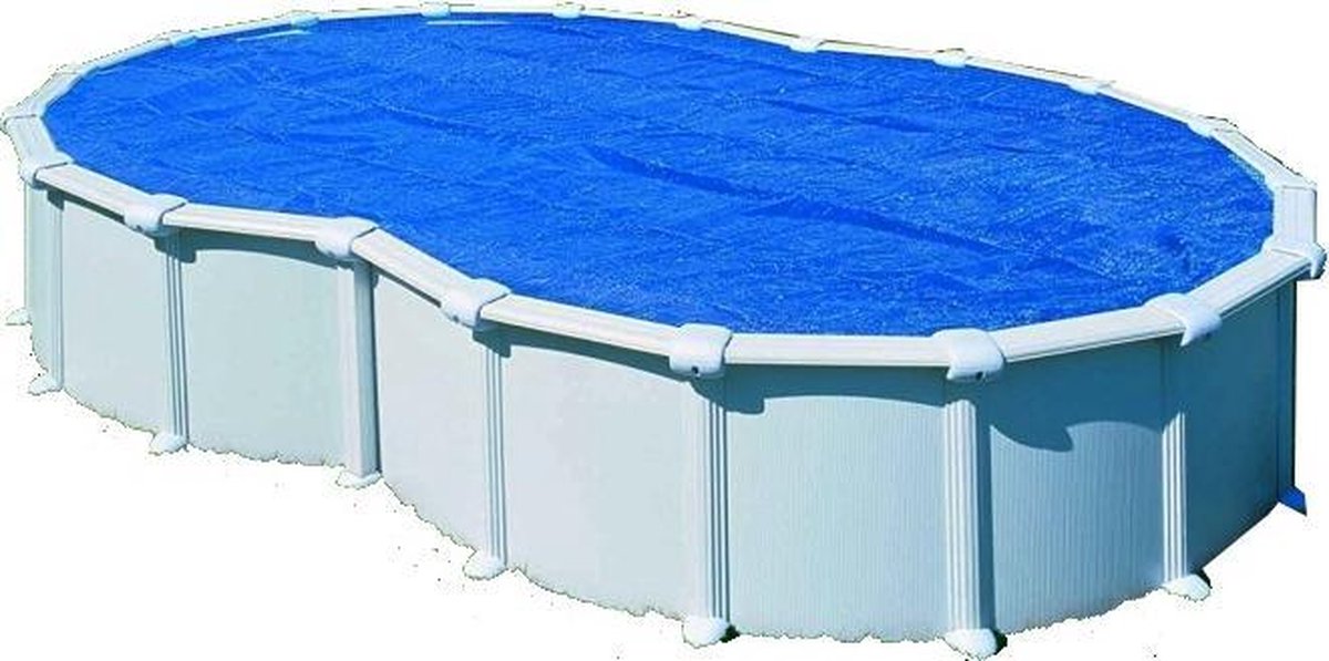 Gre zwembad afdekzeil zomer achtvormig 6.4 x 3.9 m