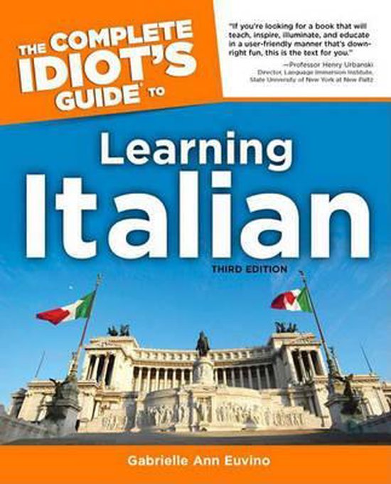 The Complete Idiot's Guide to Learning Italian - cover