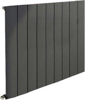 Design radiator horizontaal aluminium mat antraciet 60x85cm 999 watt -  Eastbrook Peretti