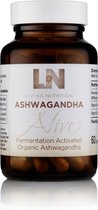 Living Nutrition / Gefermenteerde Ashwagandha Capsules – Bio 60 stuks