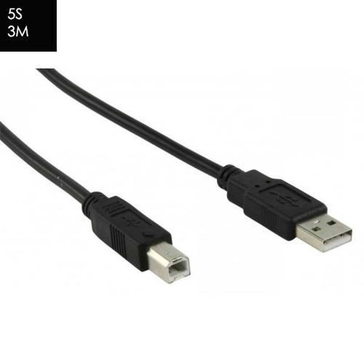 Printer kabel |Printer usb 2.0 Kabel 3 meter 5S |Universeel kabel voor  printers | bol.com