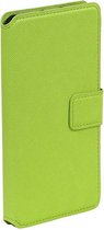 Groen Samsung Galaxy J5 TPU wallet case booktype hoesje HM Book