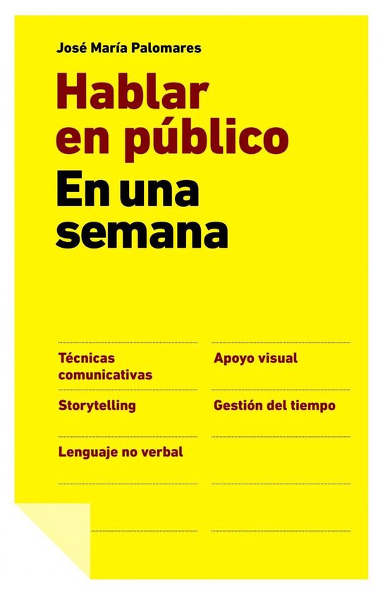 En una semana - Hablar en público en una semana - cover