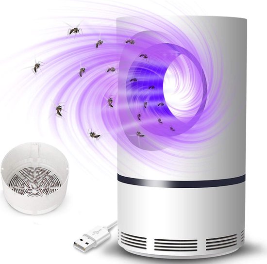 AAFlex USB Insecten verdelger - Muggenlamp - Insectenlamp - UV Licht -  Muggenkiller -... | bol.com