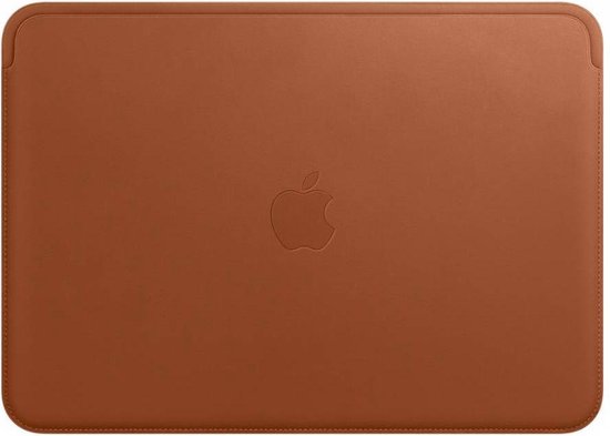 Apple echt lederen Sleeve voor de MacBook 12 inch - Macbook case - 12 inch  laptop... | bol.com