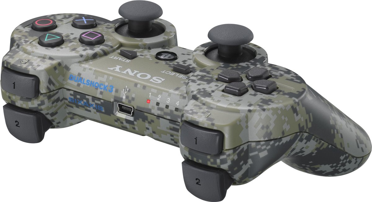 Sony Draadloze Dualshock Controller Urban Camo PS3
