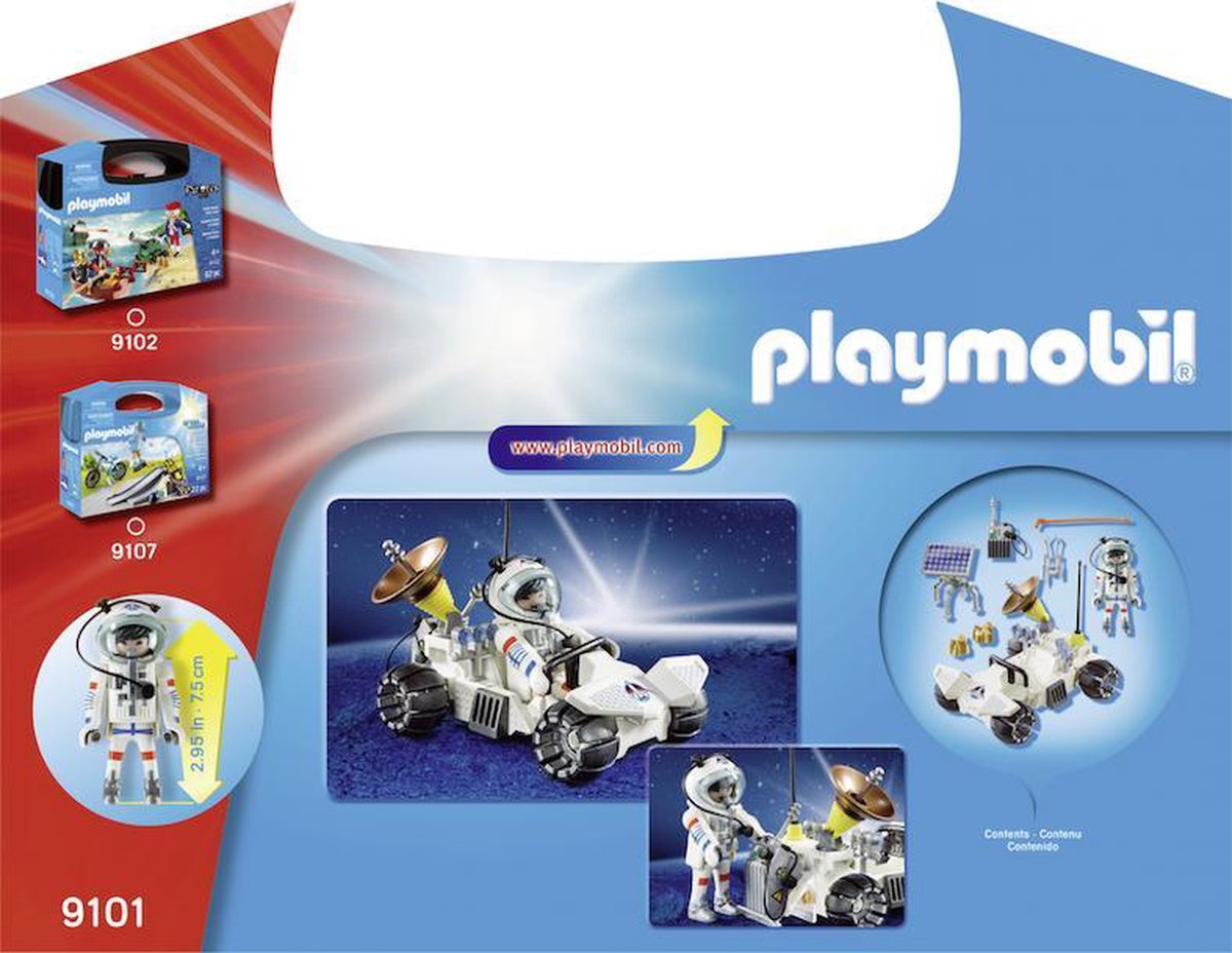 Playmobil 9101 meeneem koffer City Action Astronaut | bol.com