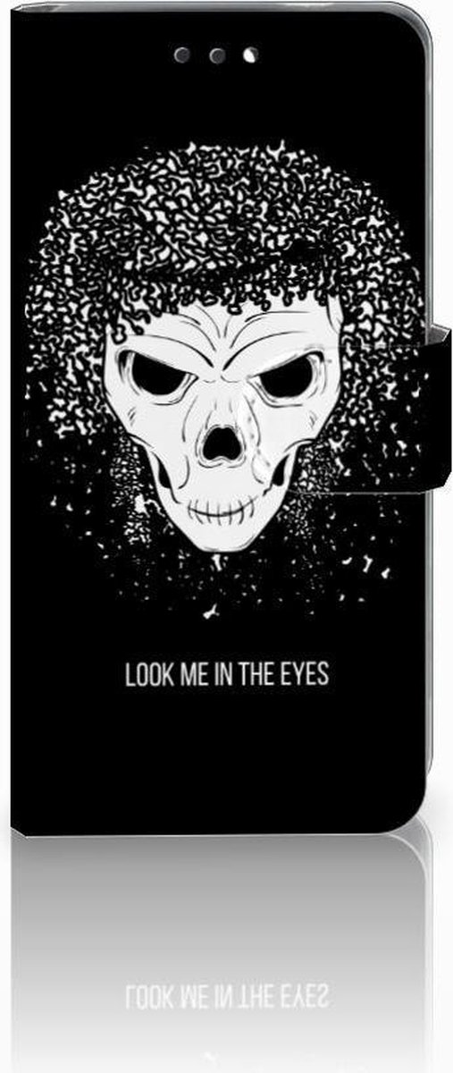 Telefoonhoesje met Naam Nokia 3.1 (2018) Skull Hair