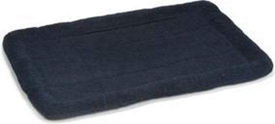 Beeztees - Hondenkussen - Schapenvacht - Blauw - 89x59x6 cm