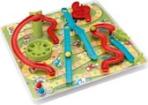 Mr. Broccoli Slangen en Ladders met 3D Speelbord - Bordspel voor Kinderen - 2 tot 4 Spelers