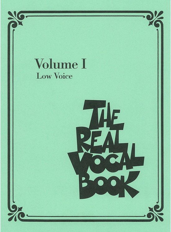 The Real Vocal Book - Volume I Songbook - cover