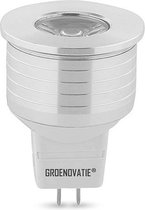 Groenovatie LED Spot - 3W - GU4 / MR11 Fitting - Warm Wit - Dimbaar - Ø 35mm