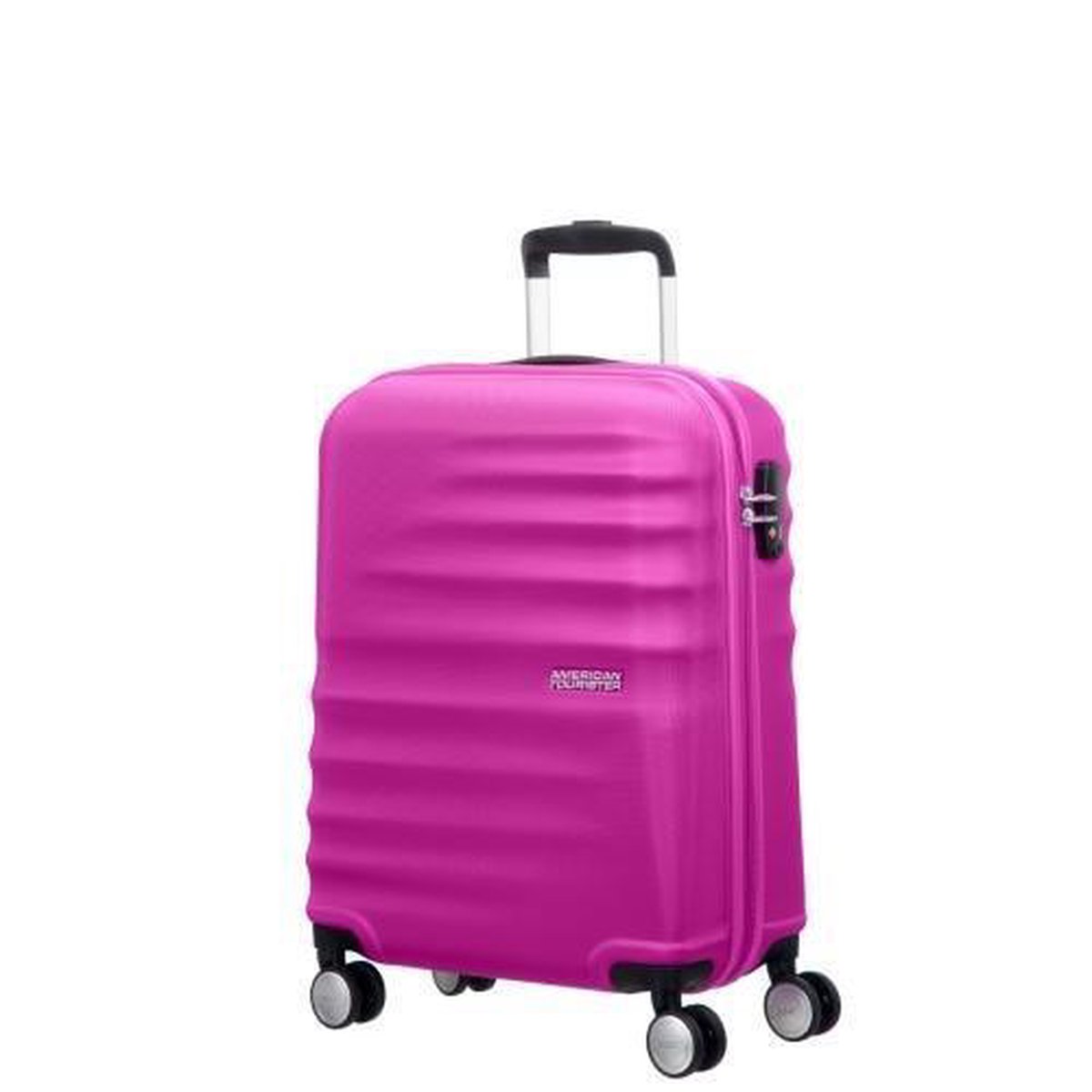 American Tourister Ellipso - Handbagage 55 x 40 x 20 cm - Cabinetrolley met harde schaal voor de meeste luchtvaartmaatschappijen, inclusief Ryanair en EasyJet - 4 wielen, TSA-slot, licht, Roze (Pink