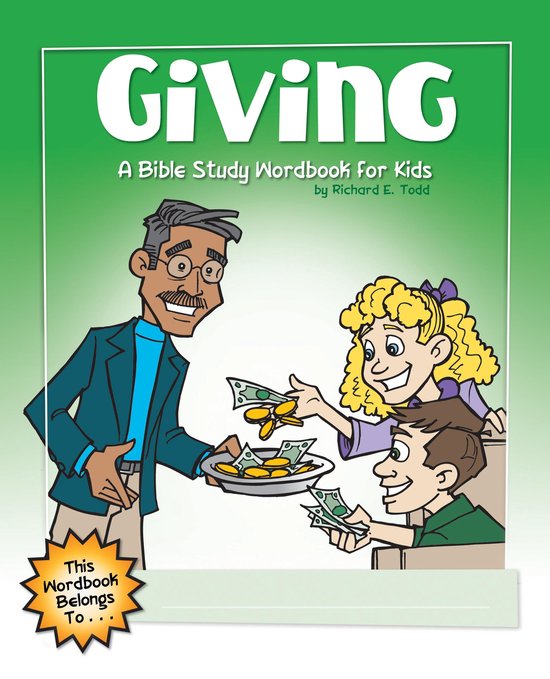 Giving: A Bible Study Wordbook for Kids - cover