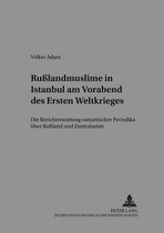 Ru landmuslime in Istanbul Am Vorabend Des Ersten Weltkrieges