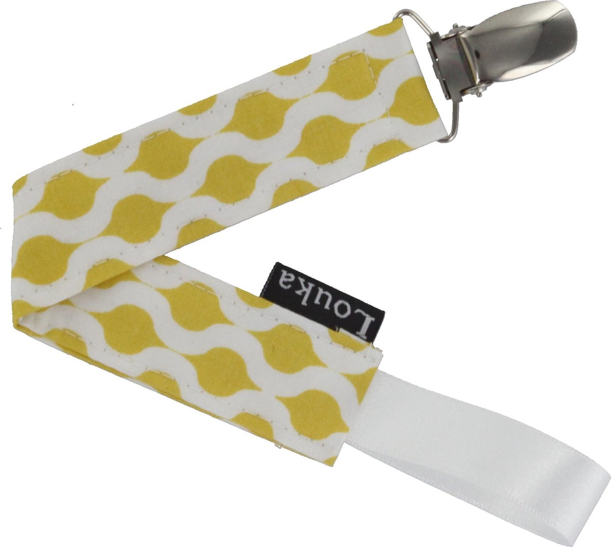 Goedkoopste Louka speenkoord vintage oker geel, meisje, jongen, speen, kraamcadeau, veilig, speenketting