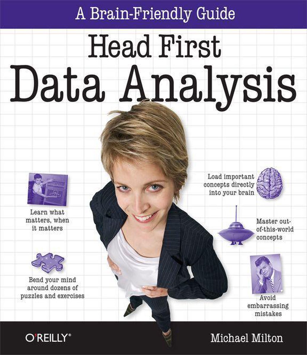 Omslag van Head First Data Analysis