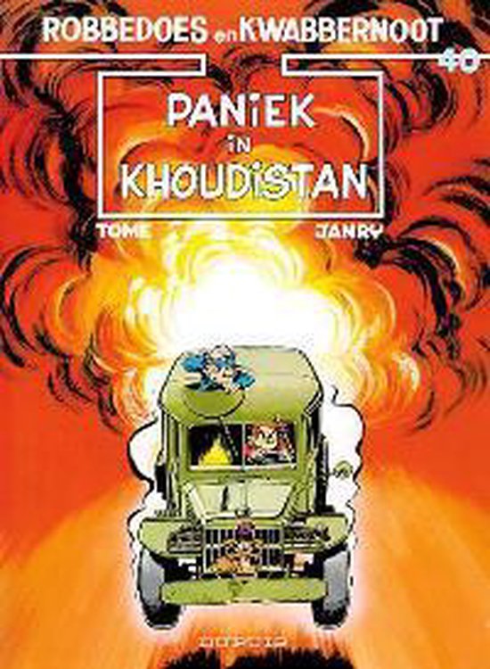 Cover van het boek 'Robbedoes / 40 Paniek in Khoudistan' van  Tome en Stephane Debecker