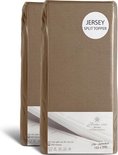 2-PACK: Splittopper Jersey - Home Care Taupe
