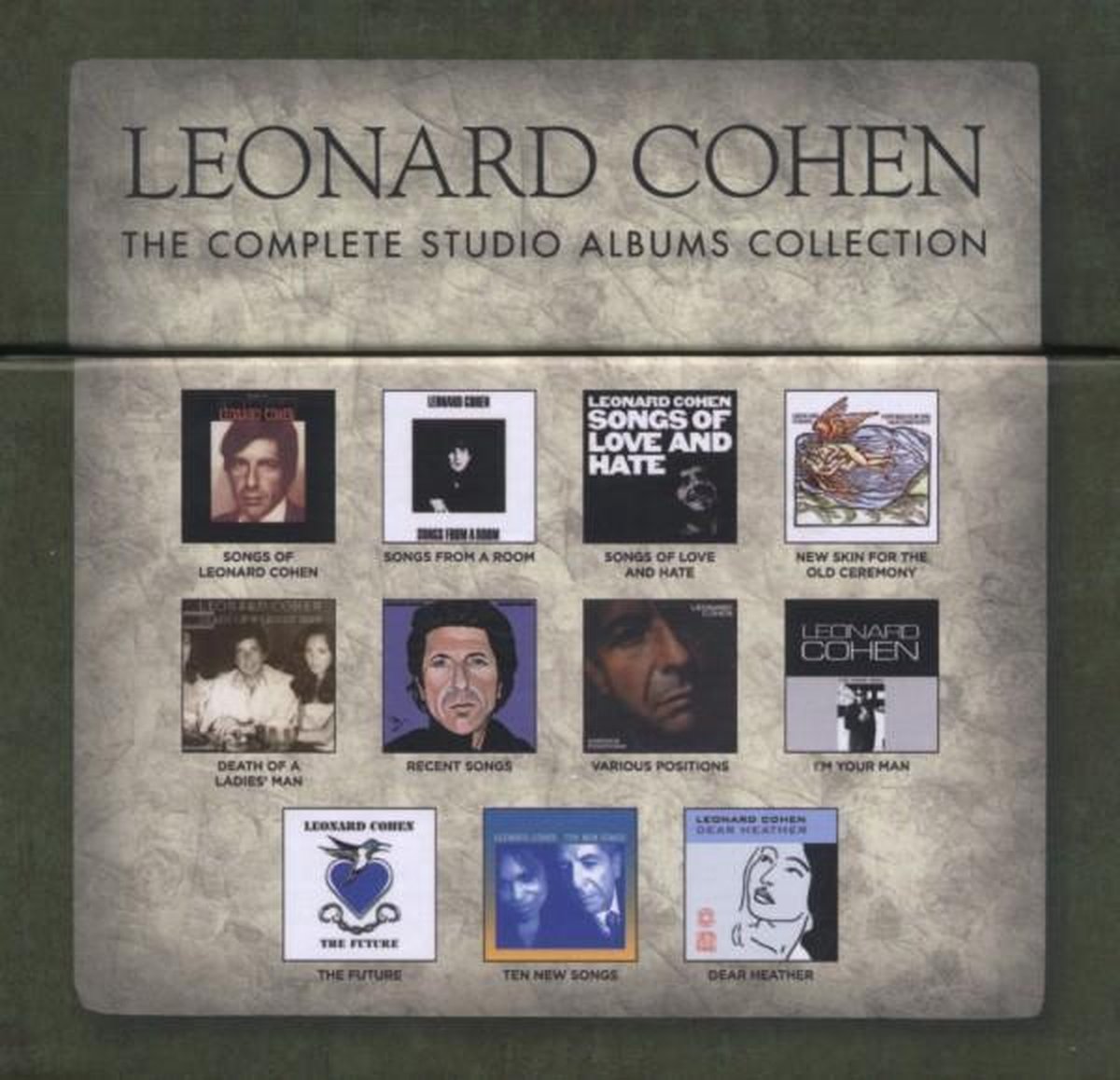 レナード・コーエン コンプリートスタジオアルバムコレクション Amazon.co.jp: Leonard Cohen: The Complete Studio Albums