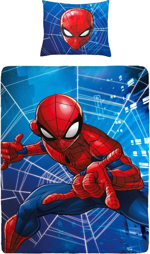 Spider-Man Blauw 140 X Cm |