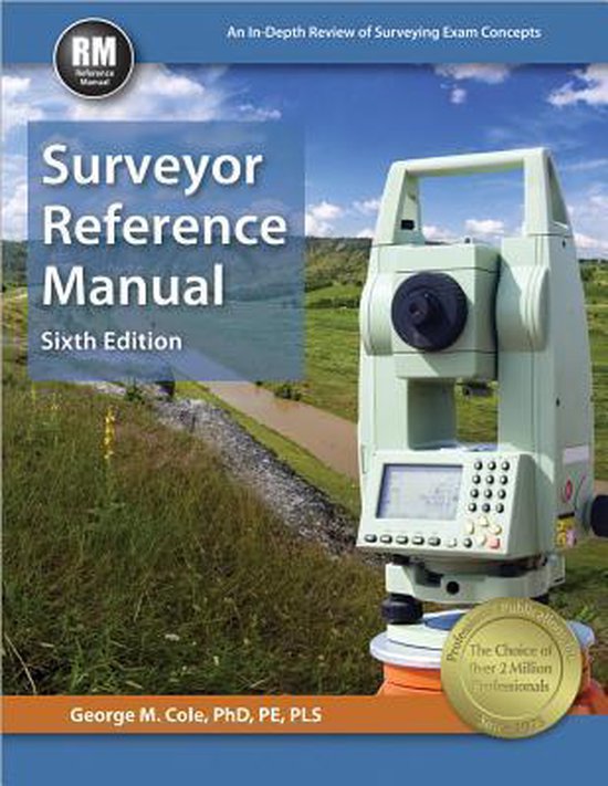 Surveyor Reference Manual 9781591264859 M Cole Boeken