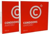 Condoomfabriek Condooms - Aardbei Condooms - 72 stuks
