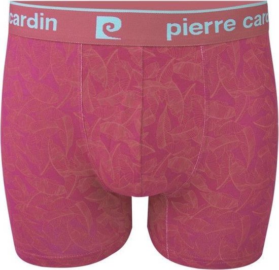 Pierre Cardin Heren Trunk | Boxershort Leaves Pink, Maat XL