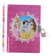 Disney Dagboek Princess Roze 12,5 X 18 Cm 4-delig