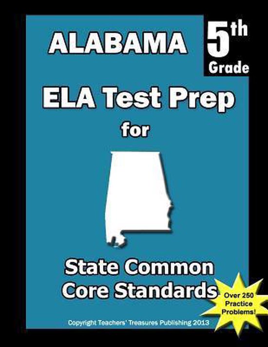 Alabama 5th Grade ELA Test Prep - cover