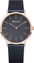 BERING 13436-367 - Horloge - RVS - Rosékleurig - Ø 36 mm