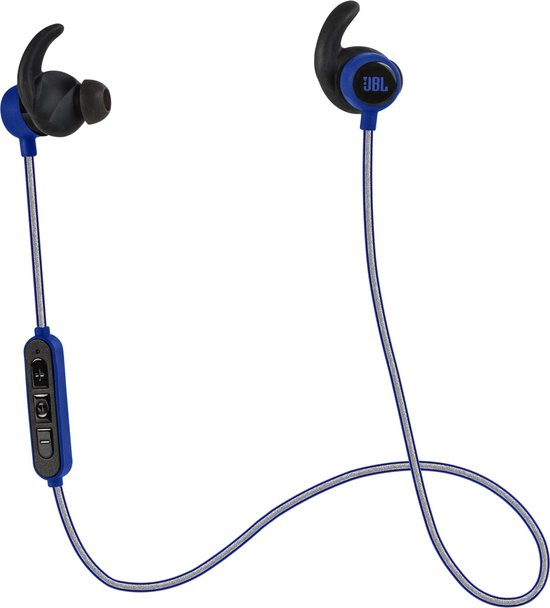Matrix plein Aja JBL Reflect Mini Bluetooth - Draadloze sport oordopjes met Mic - Blauw |  bol.com