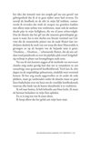Tekstpagina met Nederlandstalige tekst over een boek, met bovenaan een klein logo van Orlando Uitgevers.