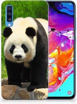 TPU Siliconen Back Case Geschikt voor Samsung A70 Design Panda