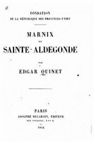 Fondation de la republique des Provinces-Unies, Marnix de Sainte-Aldegonde