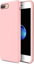 Siliconen telefoonhoesje geschikt voor Apple iPhone 7 Plus / 8 Plus Hoesje Roze