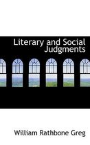 Literary and Social Judgments