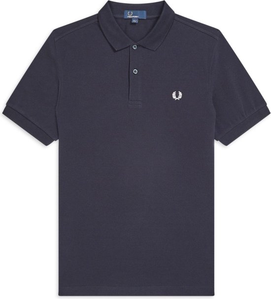 Fred Perry - Polo Basic Navy - Slim-fit - Heren Poloshirt Maat XXL
