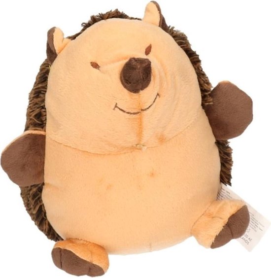 Knuffelige bruine egel - knuffel • Mijn Knuffel