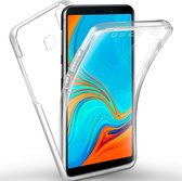 Samsung Galaxy A9 2018 - Dubbel zijdig 360° Hoesje - Transparant
