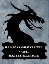 RPG Map Grid Paper With Battle Tracker