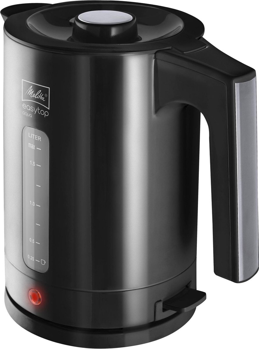 Melitta Waterkoker Easy Top Aqua Zwart