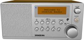 Sangean DDR-31 BT - Radio met DAB en Bluetooth - Wit/Bruin