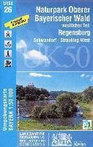 NP Oberer Bayerischer Wald (UK50-26) westlicher Teil. Regensburg